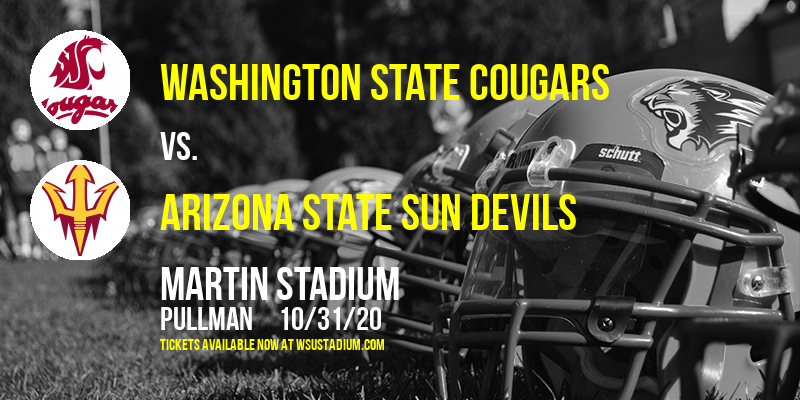 Washington State Cougars vs. Arizona State Sun Devils at Martin Stadium