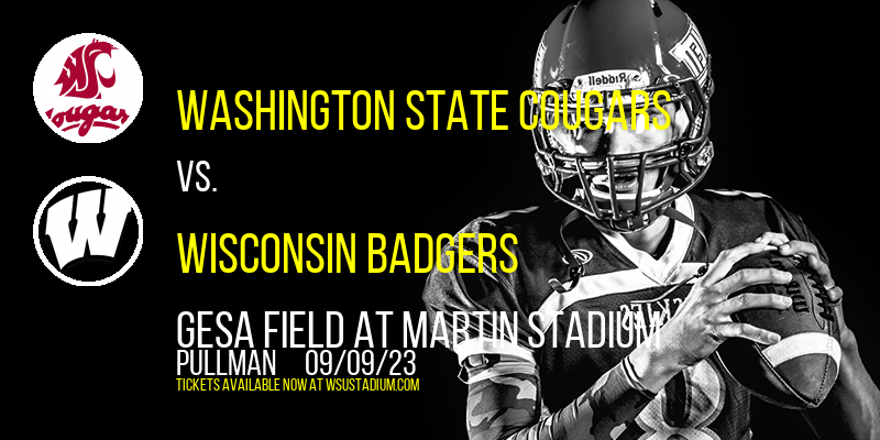 Washington State Cougars vs. Wisconsin Badgers at Martin Stadium
