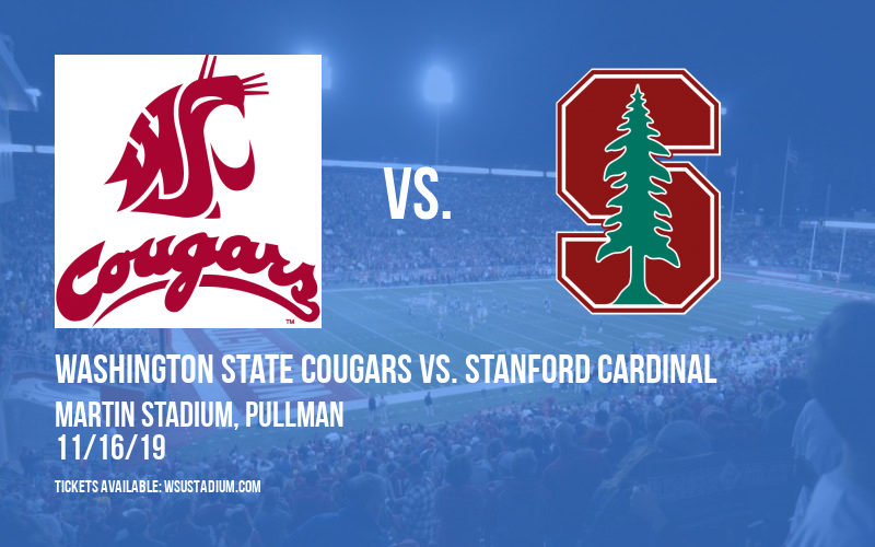 Washington State Cougars vs. Stanford Cardinal at Martin Stadium