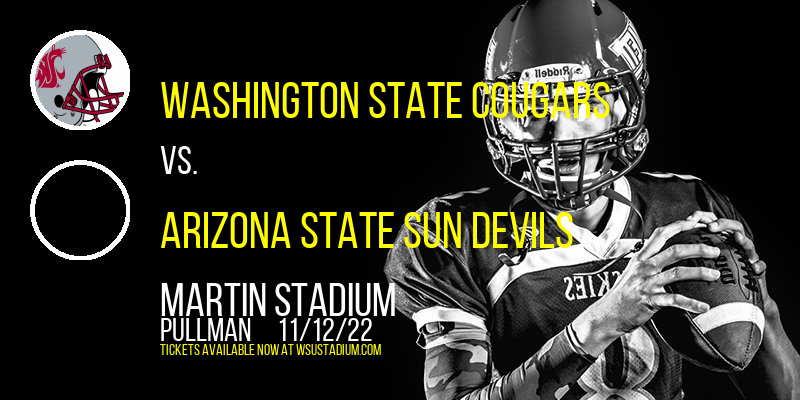 Washington State Cougars vs. Arizona State Sun Devils at Martin Stadium
