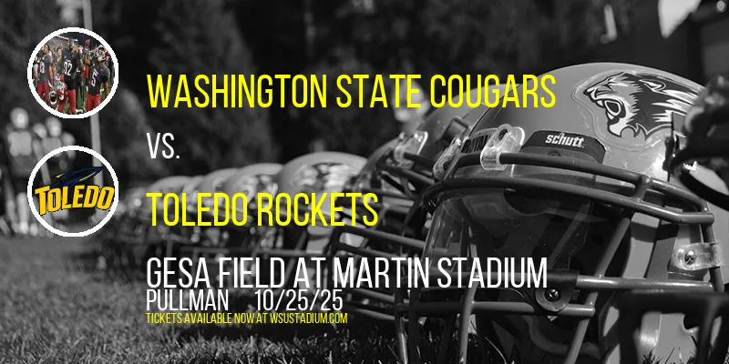 Washington State Cougars vs. Toledo Rockets at Gesa Field At Martin Stadium